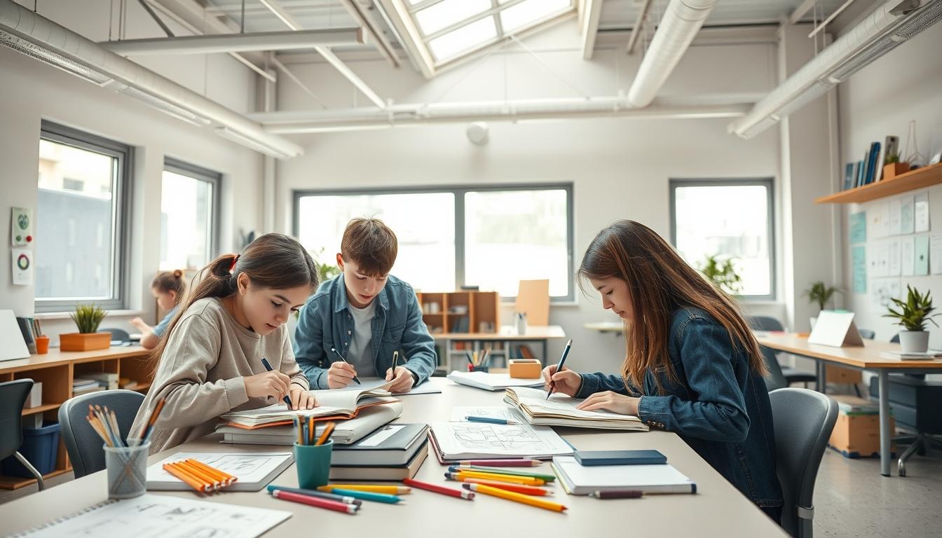 University campus and academic environment in Amsterdam